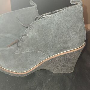 White Mountain Wedge Booties